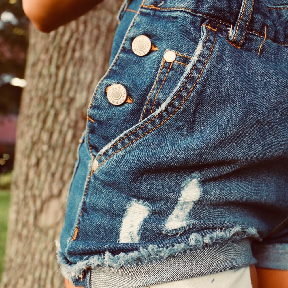 Classic Denim Overalls - Picture 2 of 3